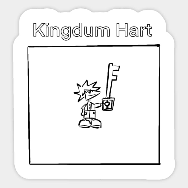 Kingdum Hart Sticker by Chocolate MilkShake